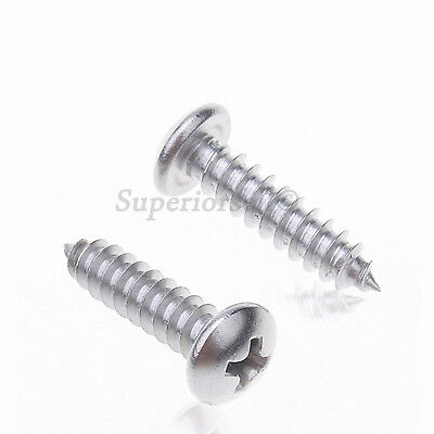 Details about  / Phillips Truss Head Sheet Metal Self Tapping Screws A2 304 Stainless M3 M4 M5 M6