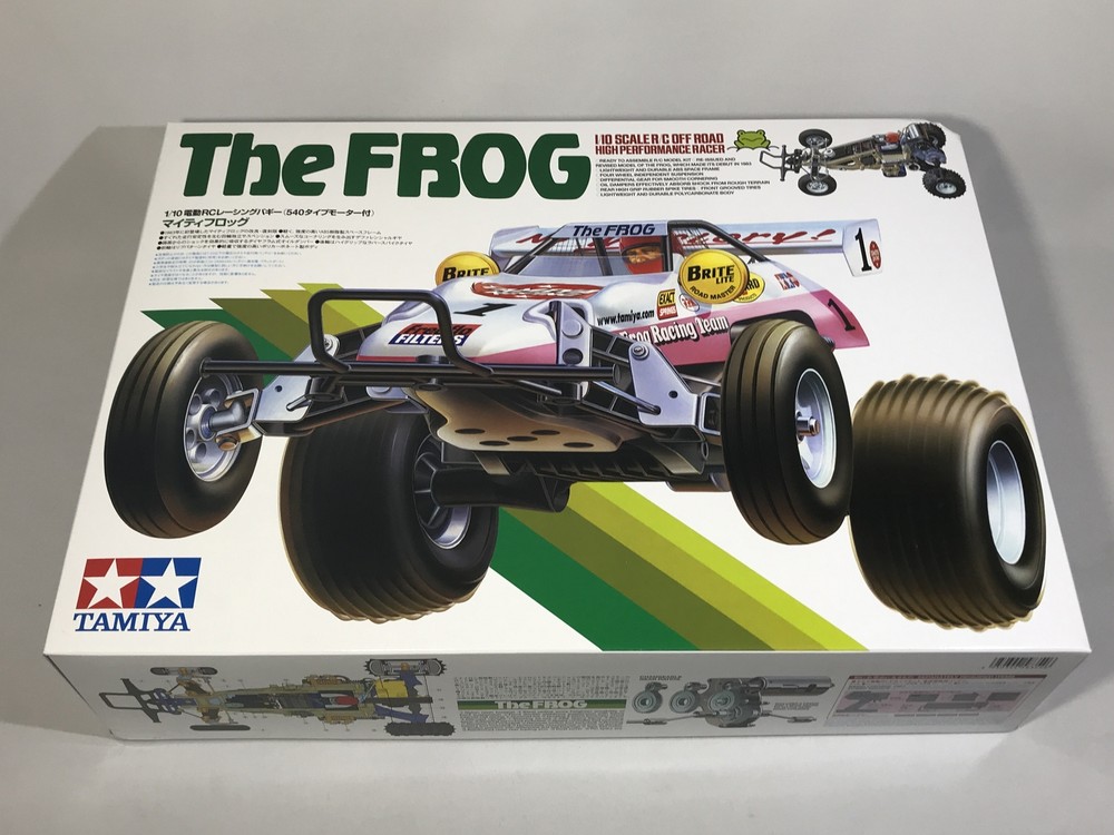 TAMIYA 1/10 Mighty Frog 2WD Off-Road Electric RC Car Kit 58354