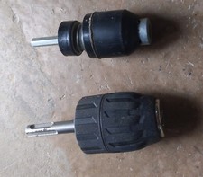 Lot 2 mandrins SDS-Plus sans clé professionnel robuste 2-13 mm avec mandrin 