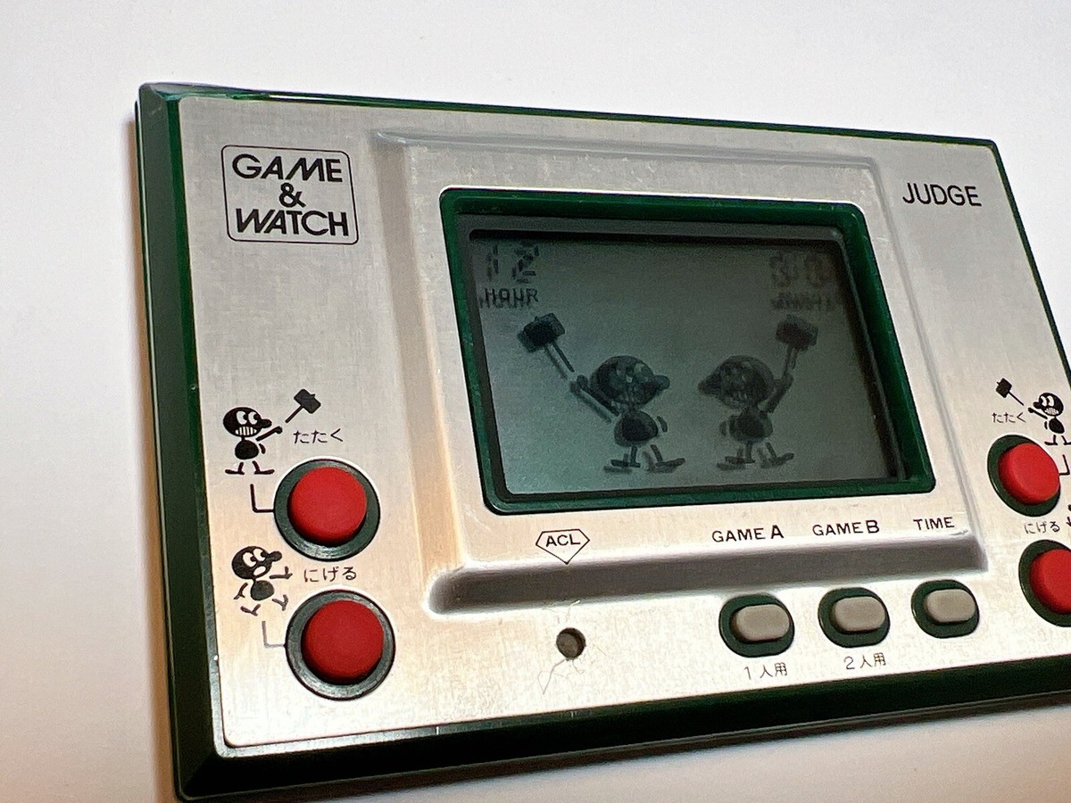NINTENDO GAME AND & and WATCH Judge 1980 Direct From Japan Very