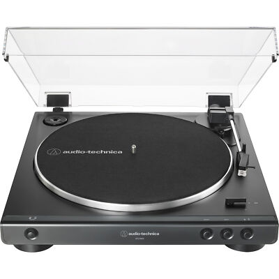 Audio-Technica AT-LP60XBK, Plattenspieler, schwarz
