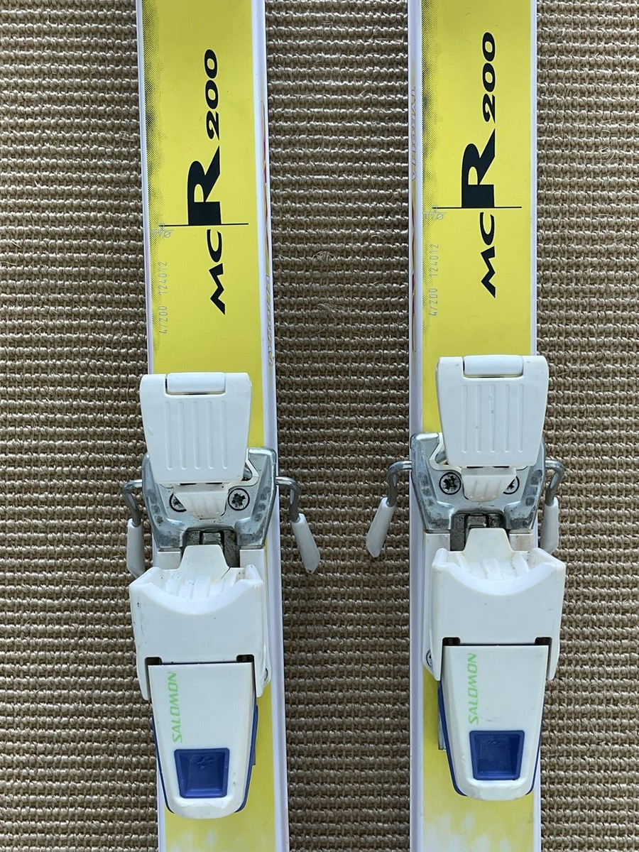Vintage Tyrolia MCR 200cm Skis with Salomon 457 Bindings | eBay