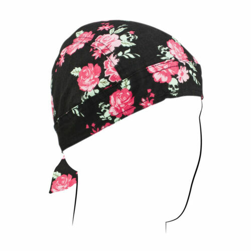 Zan Headgear Floral Flydanna Biker 