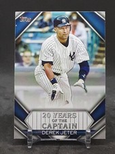 DEREK JETER 2020 TOPPS 20 YEARS OF THE CAPTAIN YANKEES