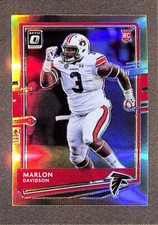 2020 Donruss Optic #You are135 Marlon Davidson Holo Falcons Football Card Rookie. rookie card picture