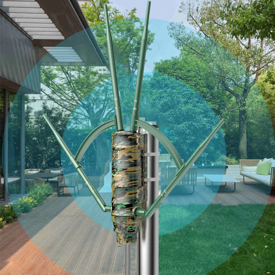 Outdoor WiFi Range Extender Signal Booster AC1200 Outdoor Router Amplifier AP - Image 2 of 4