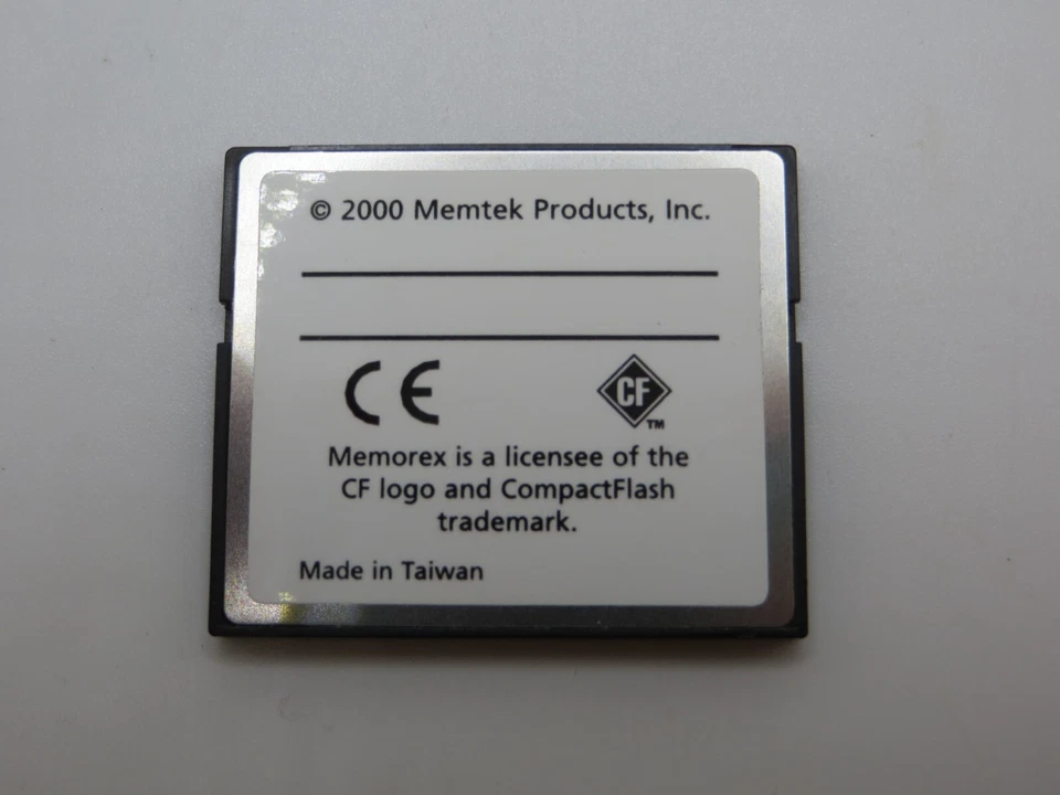 MEMOREX 32MB CompactFlash Memory Card camera card - Image 3 of 3