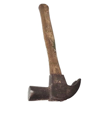 VINTAGE BELL HEAD CLAW HAMMER - Picture 4 of 6