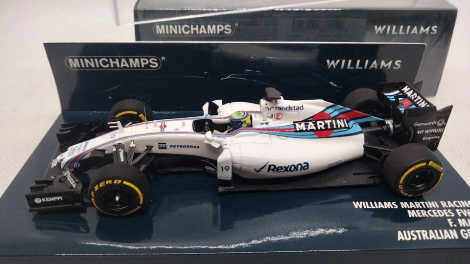 Minichamps WILLIAMS MARTINI RACING MERCEDES FW37 F. MASSA GP 2015 SCALA 1:43 - Immagine 2 di 4