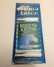  3-Aqua Water Filter Cigarette Filters -( 10 in 1pack ) total 30 filters