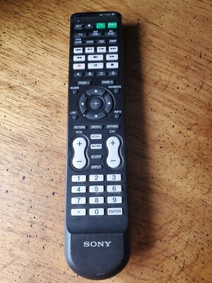 RM-VZ320 Universal Remote Control For Sony 7 Device TV SAT CBL VCR BD DVD Player