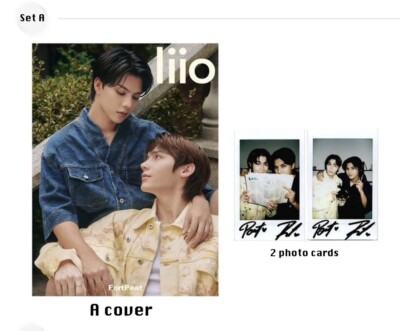 Love Sea the Series 🌊 Fort & Peat Thai BL Liio China Magazine | eBay