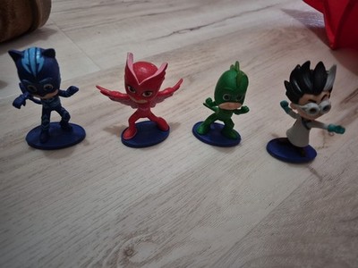 PJ Masks Lot Of 4 Toy Figures Or Cake Toppers 2  Tall - Frog Box Just Play