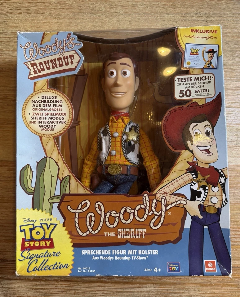 Thinkway Toy Story Signature Collection Woody mit OVP - Bild 1 von 4