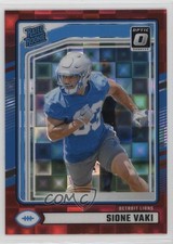 2024 Panini Donruss Rated Rookie Optic Preview Red Pandora Prizm Sione Vaki 8gd