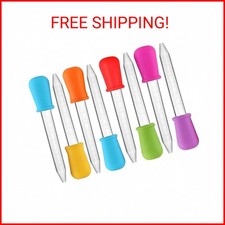 5ml Liquid Droppers Medicine Silicone and Plastic Pipettes Eye Dropper