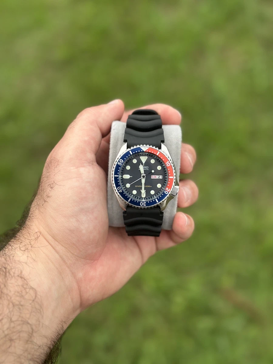 Seiko Diver's Blue Face Wristwatches for sale - eBay