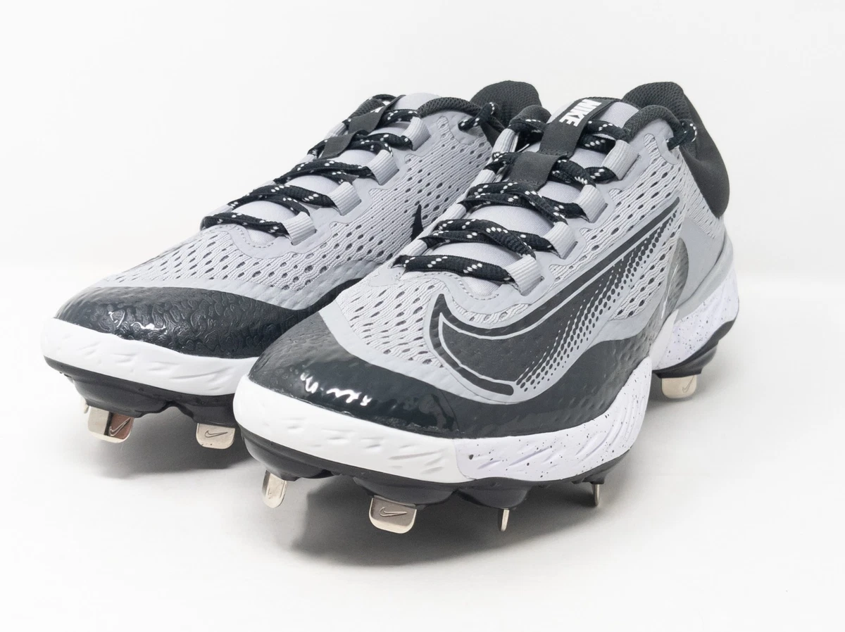 Nike Alpha Huarache Elite 4 Low Wolf Grey Dark Smoke Grey for Sale