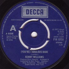 Kenny Williams - (You're) Fabulous Babe, 7