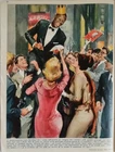 NAT KING COLE 1960 MILANO CONCERT ITALIAN MAGAZINE WALTER MOLINO CLIPPING