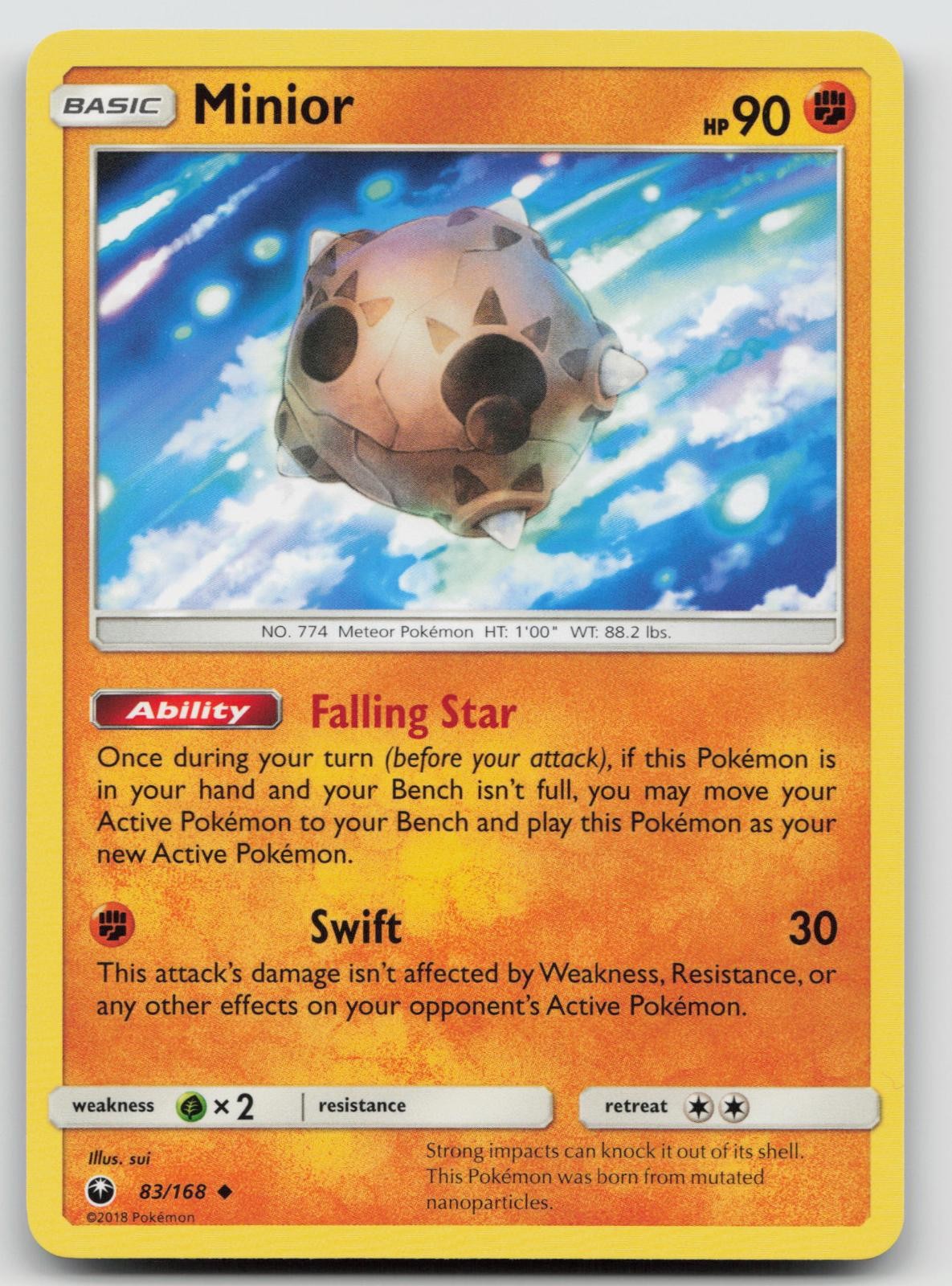 Minior 83/168 Celestial Storm Pokemon LP