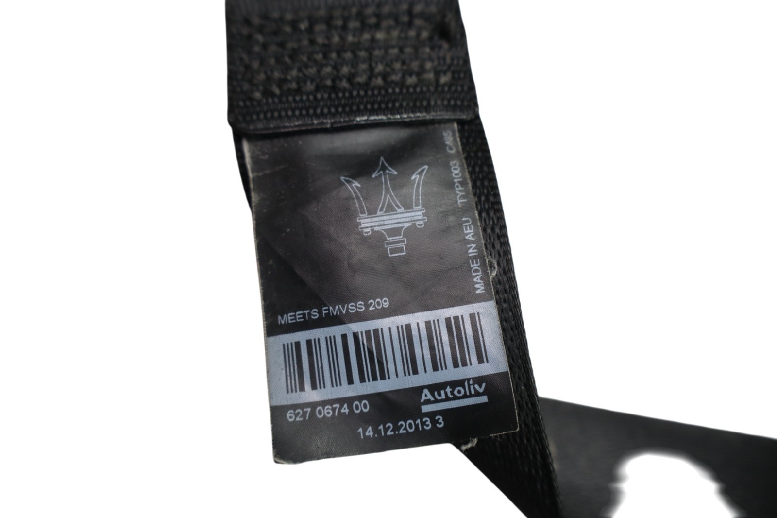 14-22 Maserati Ghibli M157 Front Left Driver Side Seat Belt Seatbelt Buckle Oem