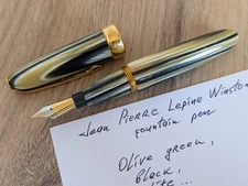 Jean Pierre Lepine Winston Fountain Pen - AS IS - Read Descr.