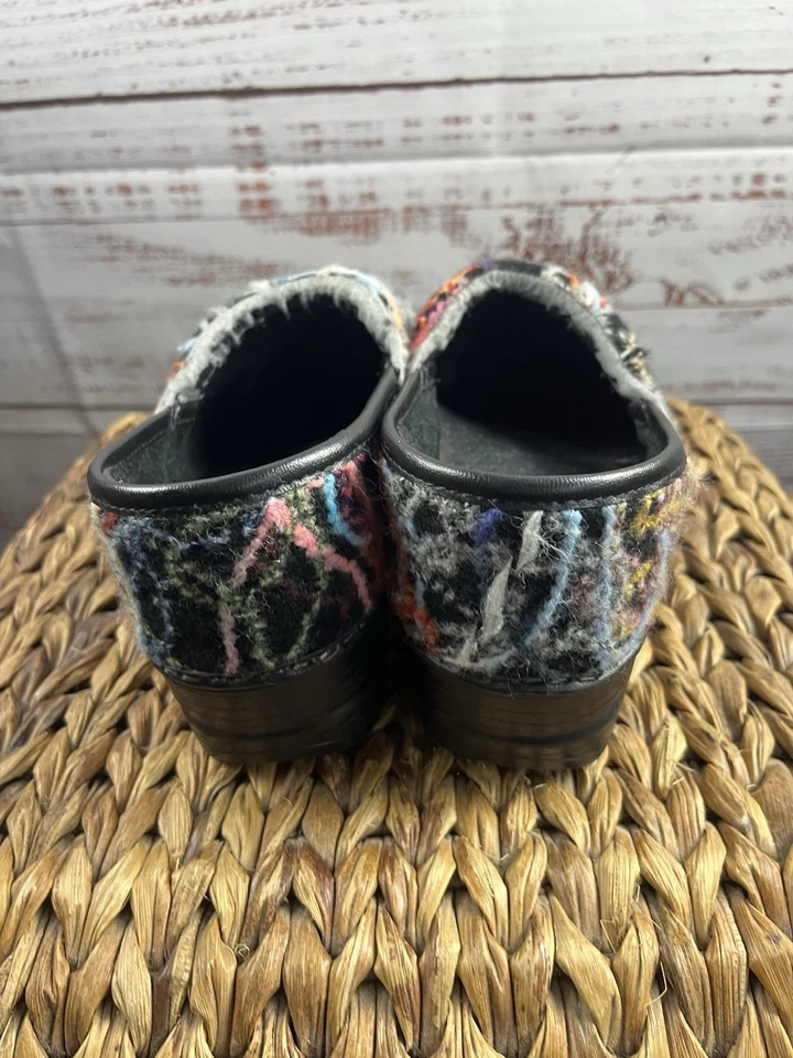 Zuecos Dansko para mujer multicolor EU 39 US 9 tejidos zapatos cómodos sin cordones Foto 4 de 4