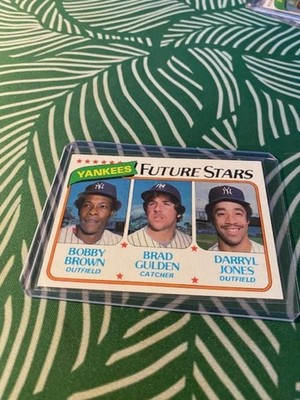1980 Topps Future Stars B. Brown, B. Gulden, D. Jones #670 (RC)  - FREE SHIPPING