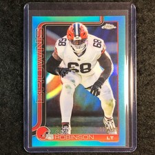 2025 Topps Chrome Football CAM ROBINSON Base Teal 117/299 #124