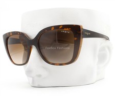 Vogue Sunglasses VO 5337-S 238613 Matte on Gloss Brown Havana Gradient with Case