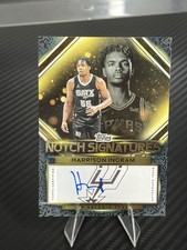 Topps 2025-26 Harrison Ingram Autograph Notch Signatures #TNS-HI Spurs