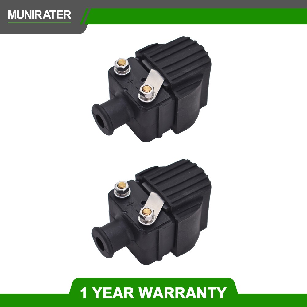 2-Pack Ignition Coils For Mercury Outboard 25HP Engine – Fits 1980, 1982-2006
