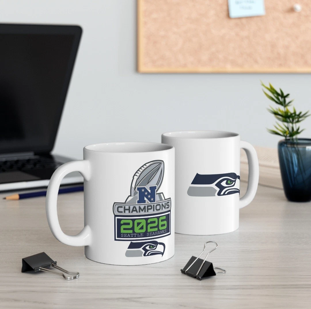 2026 NFC Champions Seattle Seahawks Coffee Mug