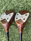 vintage Gibsons of Kinghorn 2 1/2 & 3 Wood Golf Clubs “Marlboro”  Original.  RH — photo 5