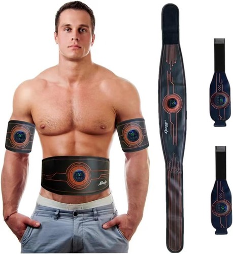 Abs Stimulator Muscle Training Fitness Workout Equipment Ab Core Toner Belt f...