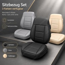 Sitzbezug f&uuml;r Mercedes E-Klasse W212 S212 Fahrer/Beifahrer Fl&auml;che/Lehne 10-16