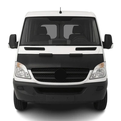 Protège Capot pour Mercedes Sprinter W906 2006-2013 Masque vinyle Noir - Photo 1/4