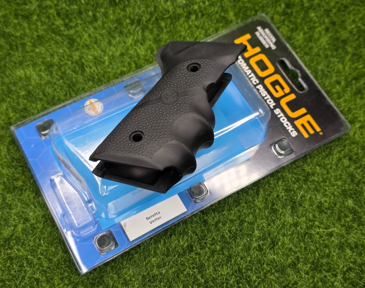 Hogue #90000 Beretta 92X M9A3, 92 / 96 Vertec OverMolded Rubber
