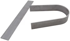 ALLSTAR PERFORMANCE ALL69004 Driveshaft Loop 3/16in Flat Steel Unwelded 2pcs