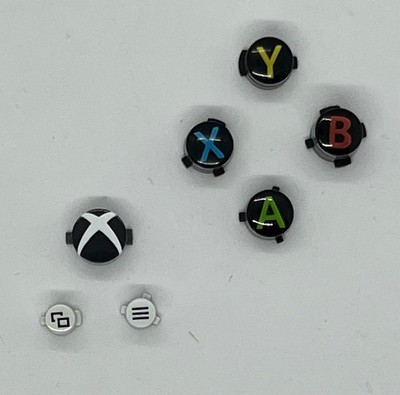 Microsoft Xbox One S X Series OEM Original Face Button Set  Original White 1708