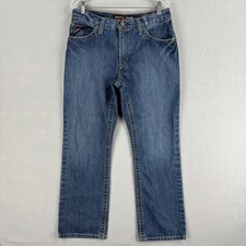 Ariat FR M4 Boot Jeans Mens 33x31 Blue Denim Low Rise Bootcut Flame Resistant