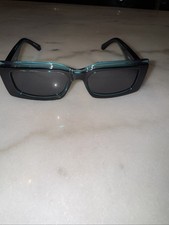 Calvin Klein Sunglasses Unisex azure/grey Full Frame rectangular Shades BNIB