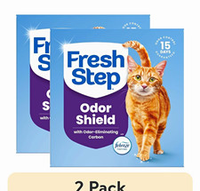 Fresh Step Odor Shield Clumping Cat Litter w/ Febreze Freshness Multi-Cat 22 lb