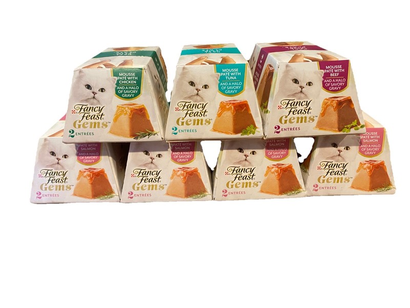 Purina Fancy Feast Gems Wet Cat Food Variety Flavor Adult - 2ct - 2oz - Lot of 7