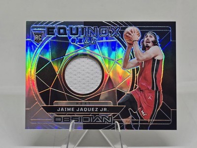 2023-24 Panini Obsidian Jaime Jaquez Jr Equinox Gear RC Relic /249 Heat