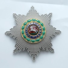 BREAST STAR - KNIGHT GRAND CROSS - ROYAL GUELPHIC ORDER - KINGDOM OF HANOVER