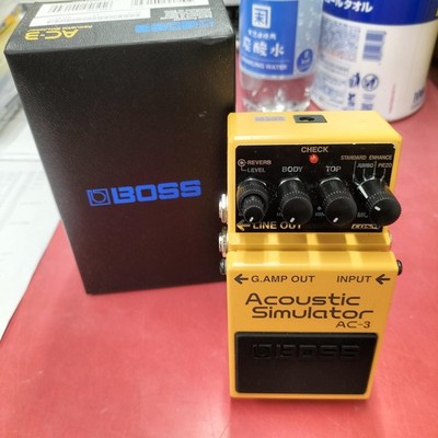 Boss AC 3 Gitarren-Effekt-Pedal-Modulationsverstärker authentisch gebrauchsfe...