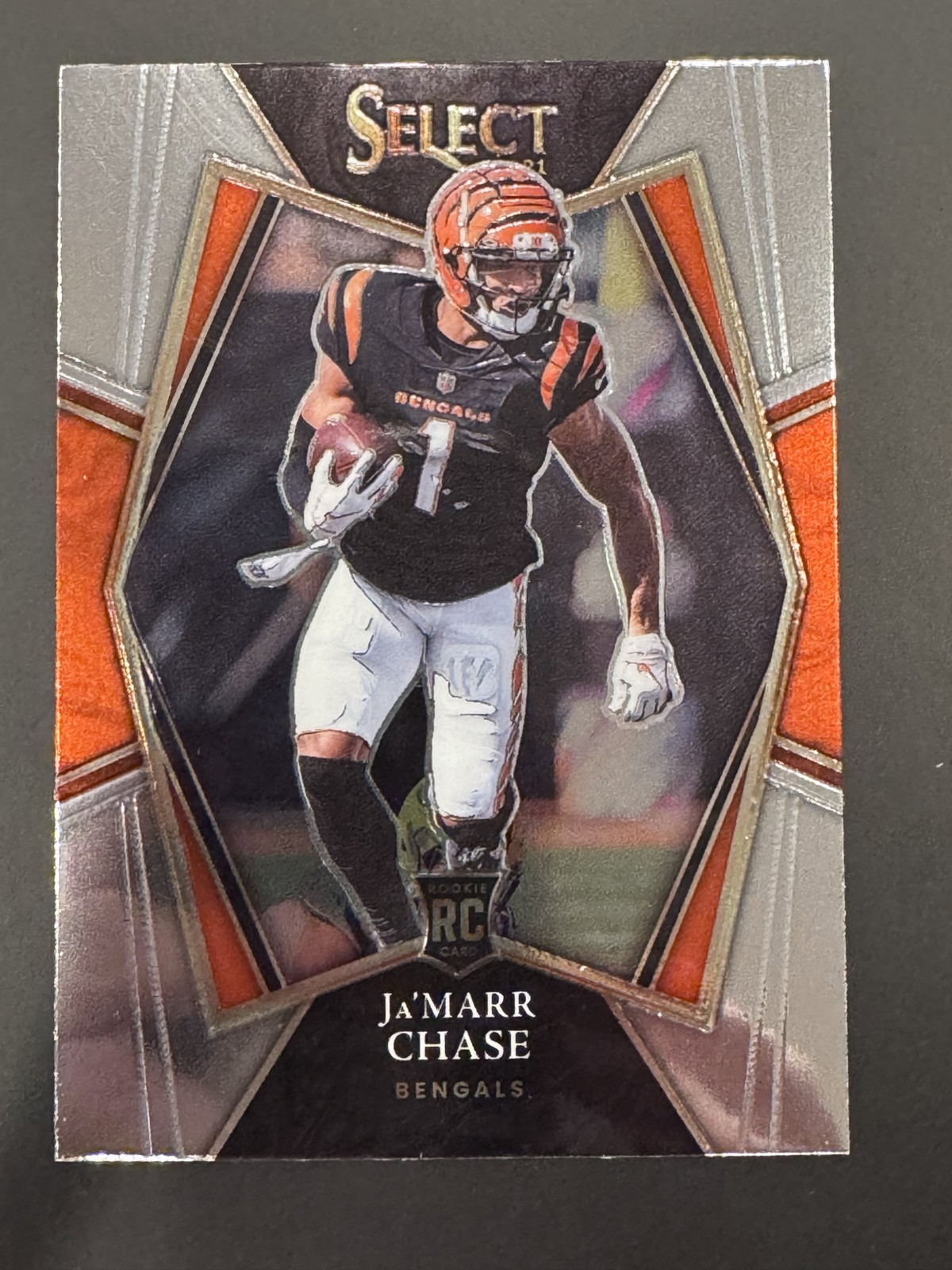 2021 Panini Select Ja'Marr Chase ROOKIE RC Premier Level