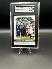 Saquon Barkley 2024 Panini Instant #128 BACKWARD HURDLE /884 SGC 10 GEM